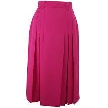 Skirt semi Pleated